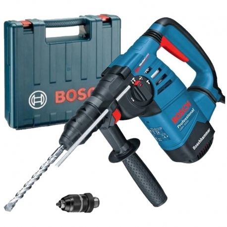 Martillo bosch gbh 3000 sds-plus + portabrocas cilindrico profesional 28mm