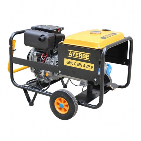 Generador ayerbe ay-6000 d mn avr e yanmar
