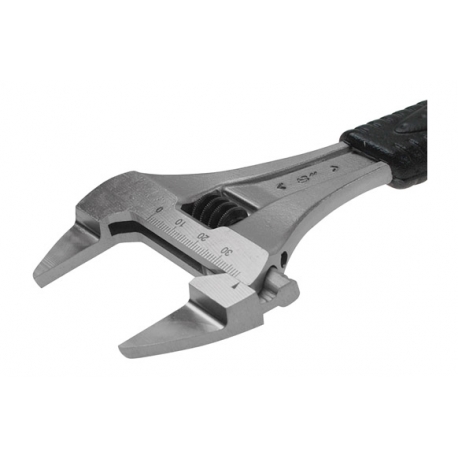 LLAVE AJUSTABLE SUPER APERTURA 39 MM 8 - 200 MM BOCAS XTRA FINAS ACERO CROMO VANADIO