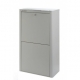 Cubo de reciclaje don hierro cubek gris 4