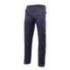 Pantalon multibolsillos velilla stretch 103002s azul t42