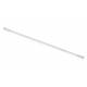 Barra recta h2o cortina de baño 70 a120 cm blanco
