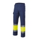 Pantalon bicolor alta visibilidad velilla talla l