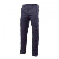 Pantalon multibolsillos velilla stretch 103002s azul talla 50