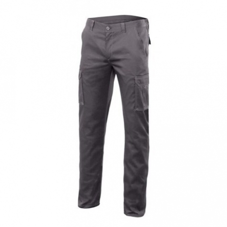 Pantalon multibolsillos velilla stretch 103002s gris talla 48