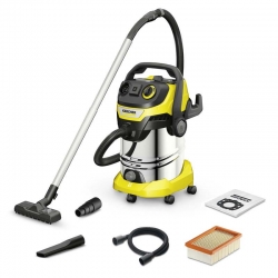 Aspirador multiuso karcher wd 6 p s v-30/6/22/t amarillo 1300 w 30 l