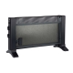 Radiador mica jata jcrm2206 300-600w negro