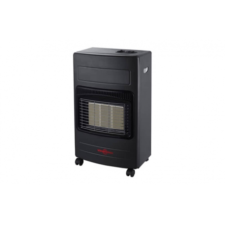 Estufa infrarrojos gas 4200w negra