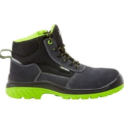 Bota seguridad bellota s1p comp serraje gris-verde talla 42