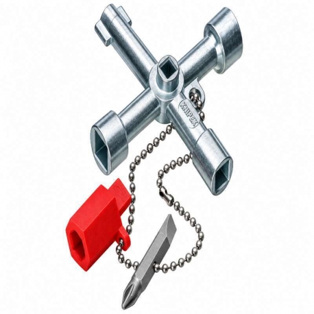 Llave armario distribucion knipex profi-key 00 11 04 