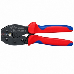 Alicate para terminales aislados knipex preciforce 97 52 36 -220mm
