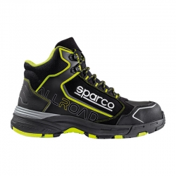 Bota seguridad sparco allroad motegi s3 src negro-amarillo talla 42