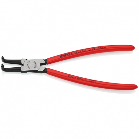 Alicates para arandelas interior knipex 4421-j31 215mm curvo