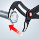 Tenaza cobra pulida knipex quickset 87 21-300mm