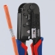 Alicate para entallar terminales telefonicos rj knipex 97 51 10 190mm