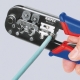 ALICATE PARA CRIMPAR TERMINALES WESTERN RJ KNIPEX 97 51 10 190MM