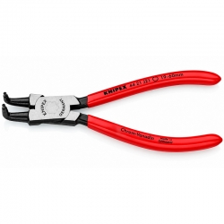 Alicates para arandelas interior knipex 44 21 j21 170mm curvo