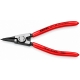 Alicates para arandelas exterior knipex 46 11 a0 140mm recto