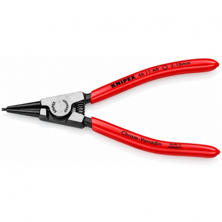 Alicates para arandelas exterior knipex 46 11 a0 140mm recto