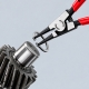 Alicates para arandelas exterior knipex 46 11 a1 140mm recto
