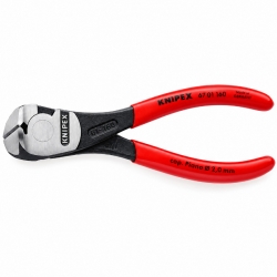 Alicate corte frontal knipex 67 01 160 mm