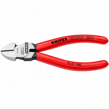 Alicate corte diagonal knipex 70 01 140 mm