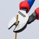 Alicate corte diagonal knipex 74 02 200 mm