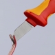 Cuchillo recto para cable knipex 98 52 vde 185mm