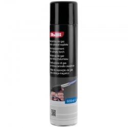 Carga de gas para cabezal soplete ibili 0.60 l