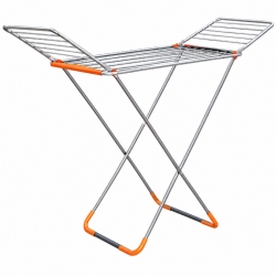 Tendedero plegable ambit aluminio milan naranja 18m