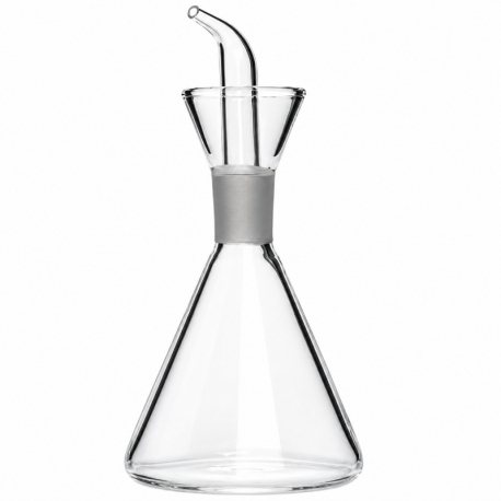 Aceitera antigoteo piramide conico vidrio 250ml