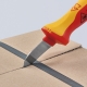 Cuchillo recto para cable knipex 98 52 vde 185mm