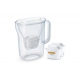 Jarra brita filtrante style essential blanca + 2 filtros maxtra