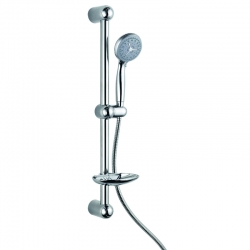 Kit de barra de ducha h2o mango 3 funciones en abs 200cm