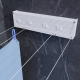 TENDEDERO EXTENSIBLE CUNCIAL DE PARED TZ-4-S EXT 4 CUERDAS