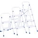 ESCALERA METALICA PRAKTICO AMBIT 2 PELDAÑOS BLANCO