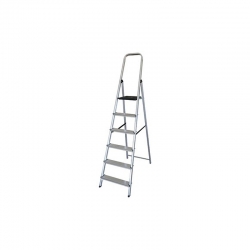 Escalera aluminio domestica ambit 5 peldaÑos