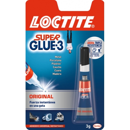 Loctite 3 gramos super glue-3 original el nº 1