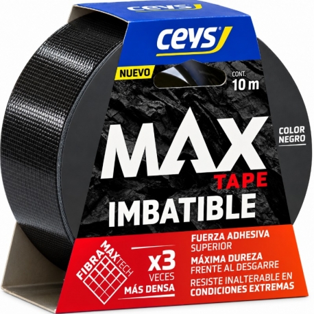 CINTA AMERICANA CEYS MAX TAPE NEGRA 25M X 48MM