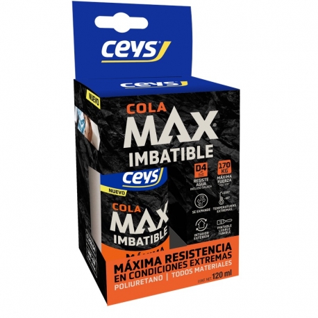 COLA POLIURETANO CEYS MAX LÍQUIDA 120ML