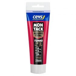 Adhesivo montaje ceys montack turbo tubo transparente 125ml