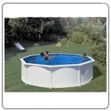 Piscinas Gre acero blanco