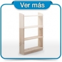 Estanterías de madera