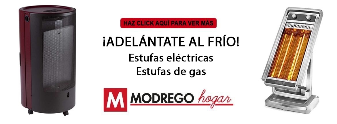 Promoción estufas de gas y eléctrica